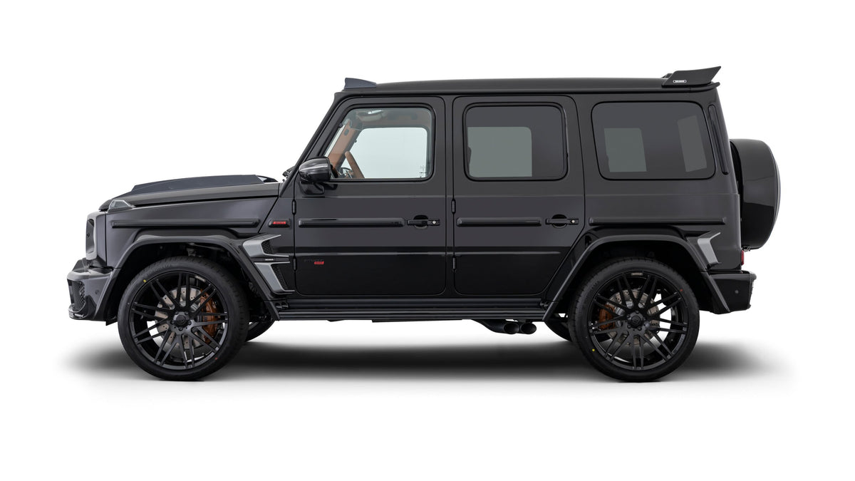 BRABUS WIDESTAR G63 W463A side profile with fender flares