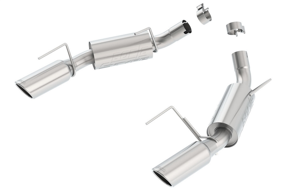 Borla 11777 S-Type Axle-Back Exhaust System Fits 10 Mustang