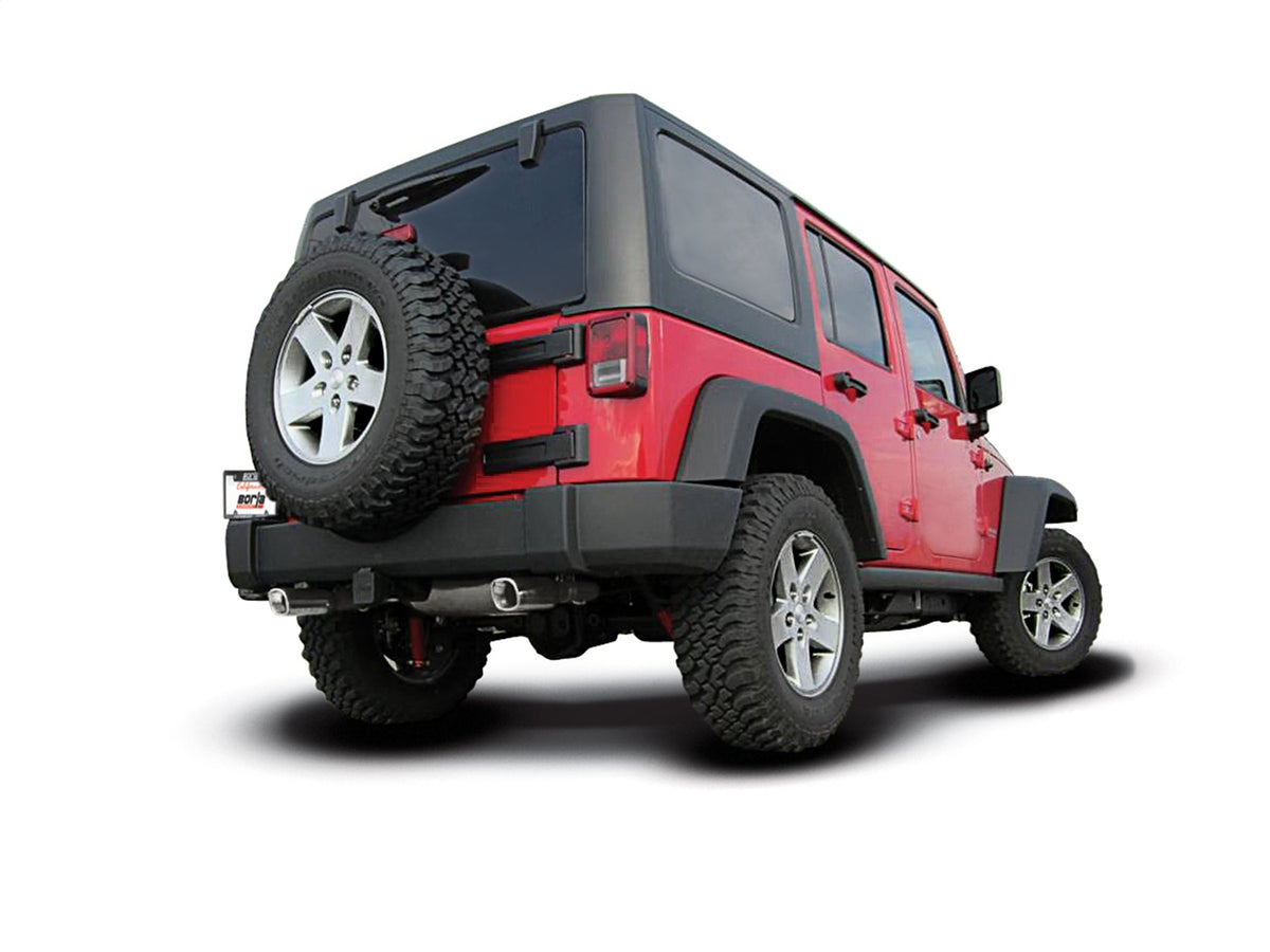 Borla 11834 Touring Axle-Back Exhaust System Fits 12-18 Wrangler (JK)