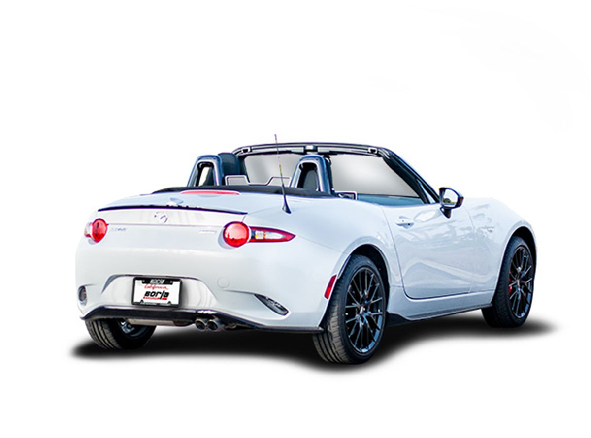 Borla 11919 S-Type Axle-Back Exhaust System Fits 16-22 MX-5 Miata MX5 Miata