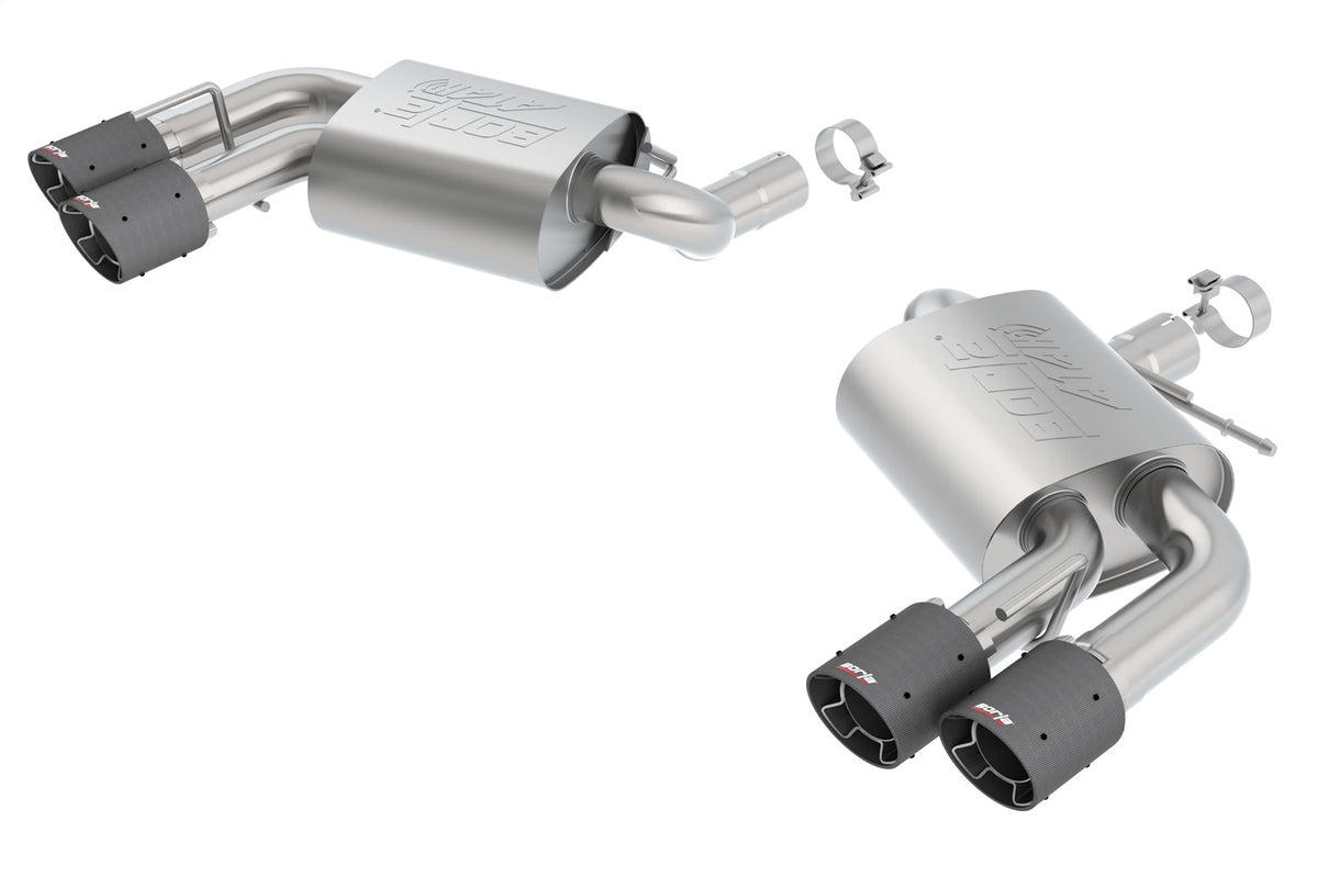 Borla 11921CF ATAK Axle-Back Exhaust System Fits 16-23 Camaro