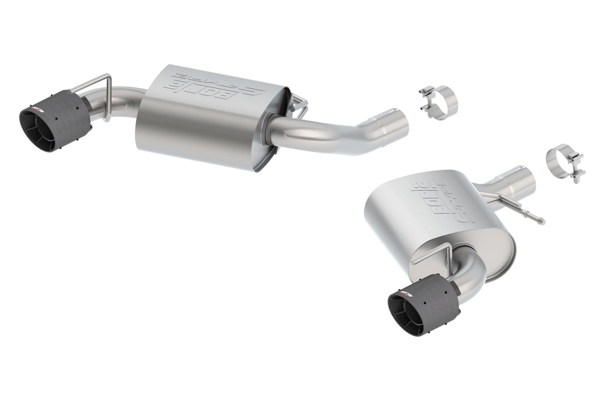 Borla 11922CFBA S-Type Axle-Back Exhaust System Fits 16-23 Camaro