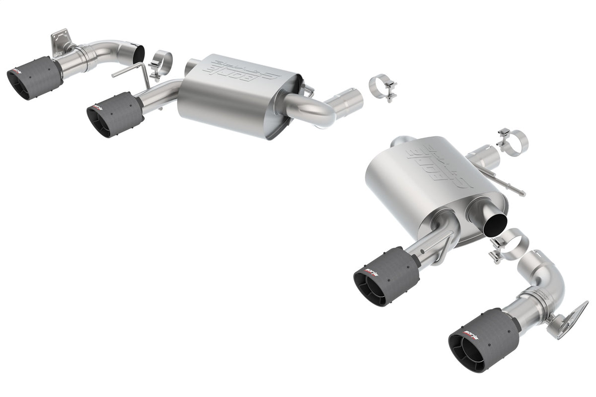 Borla 11924CFBA S-Type Axle-Back Exhaust System Fits 16-23 Camaro