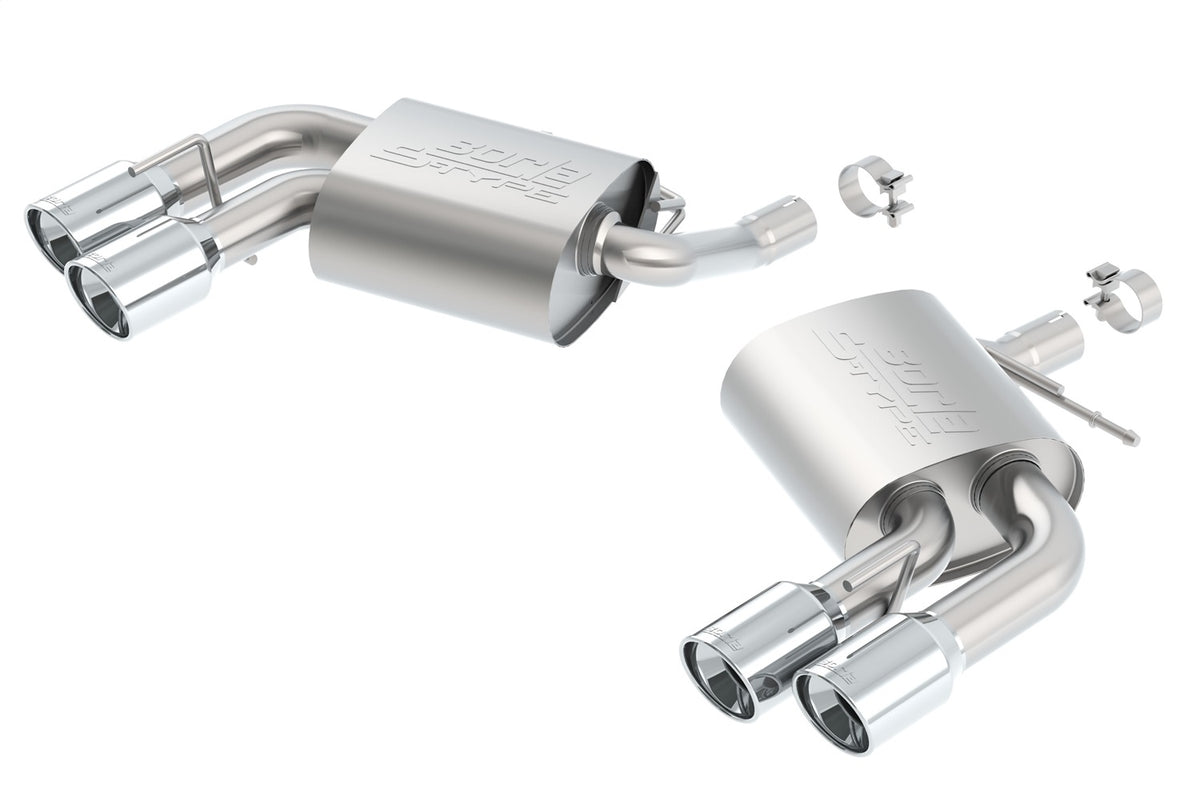 Borla 11926 S-Type Axle-Back Exhaust System Fits 16-23 Camaro