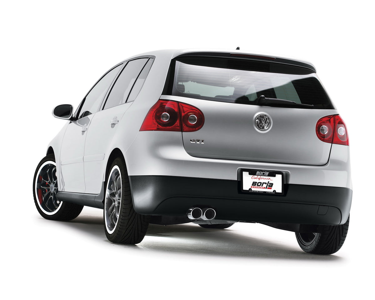 Borla 140248 S-Type Cat-Back Exhaust System Fits 06-09 GTI