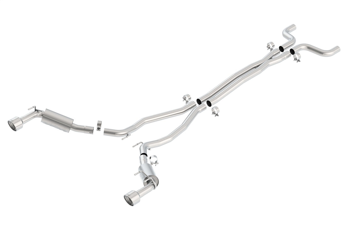 Borla 140280 S-Type Cat-Back Exhaust System Fits 10-13 Camaro