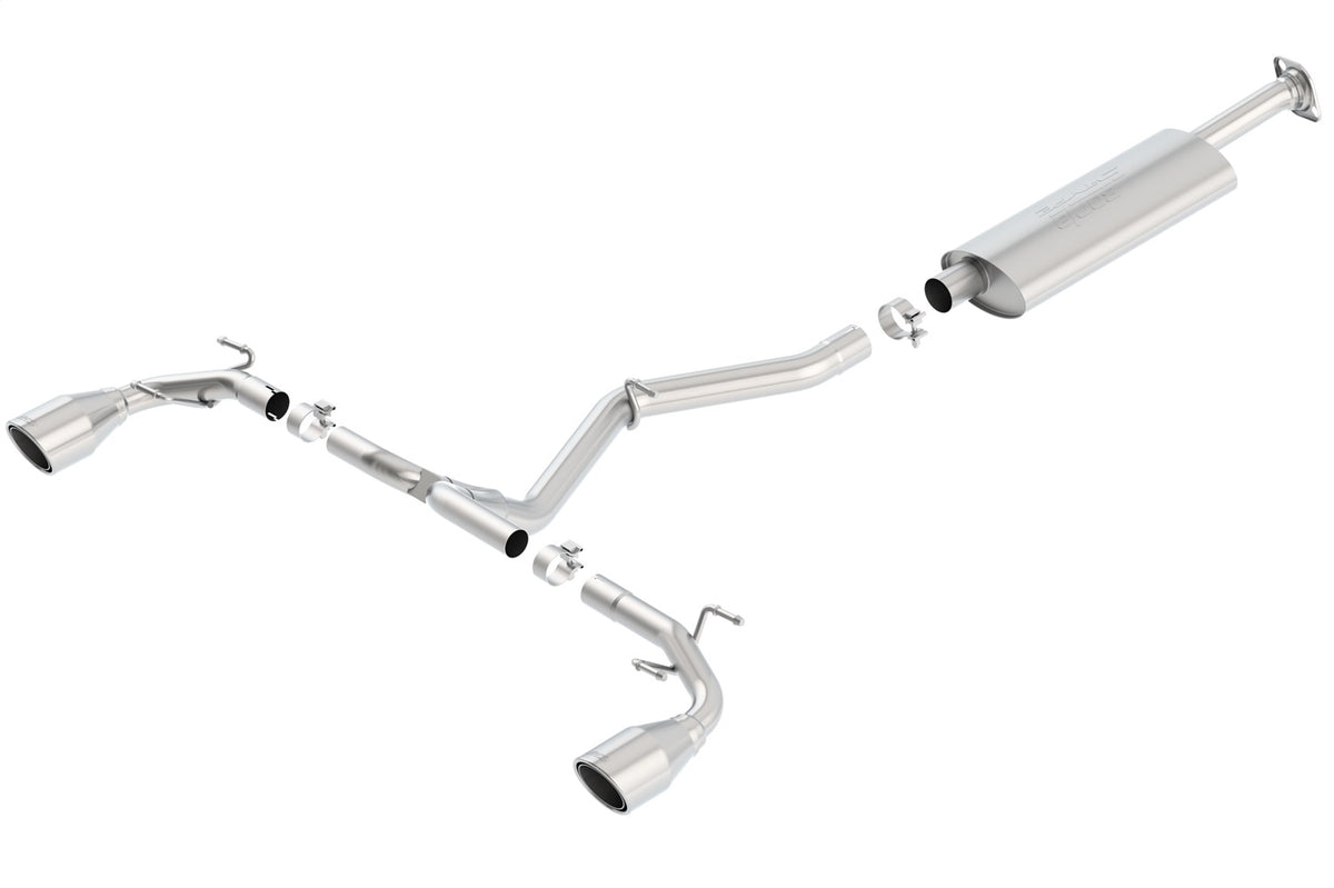 Borla 140496 S-Type Cat-Back Exhaust System Fits 13-20 86 BRZ FR-S