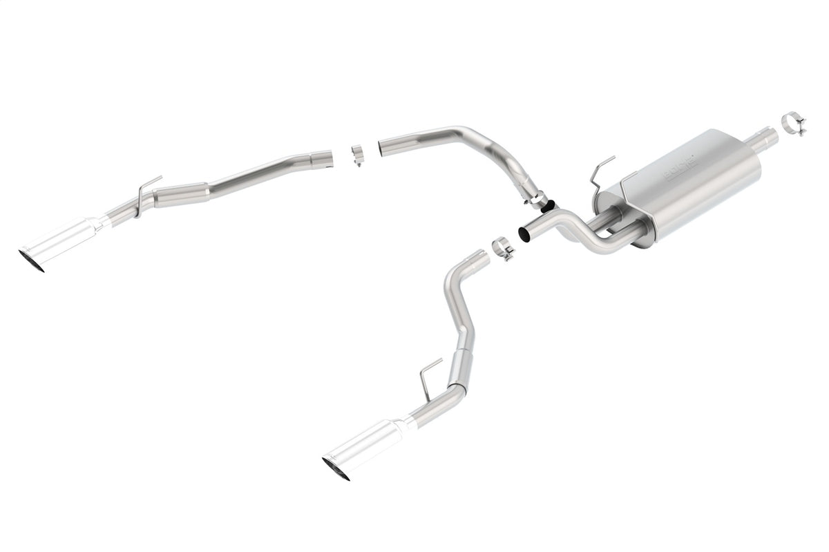 Borla 140552 Touring Cat-Back Exhaust System Fits 1500 1500 Classic Ram 1500