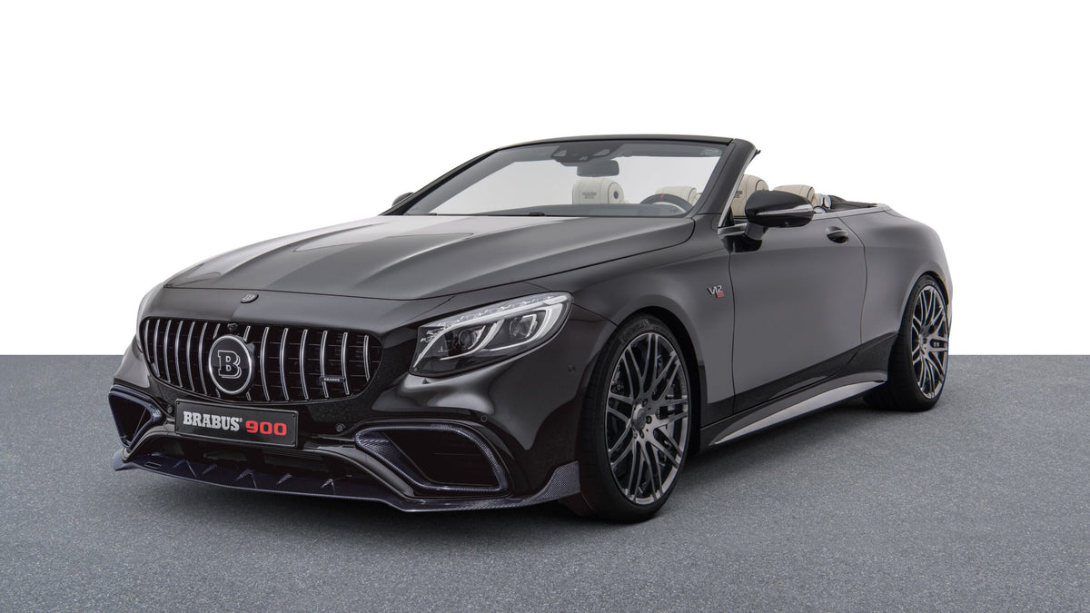 BRABUS Carbon Body Package on Mercedes-AMG S63 / S65 Cabriolet A217 - front 3/4