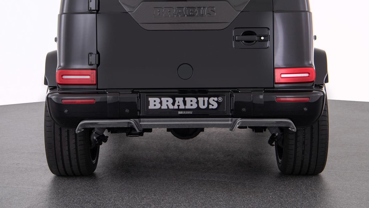 BRABUS carbon rear diffuser detail G63 W463A