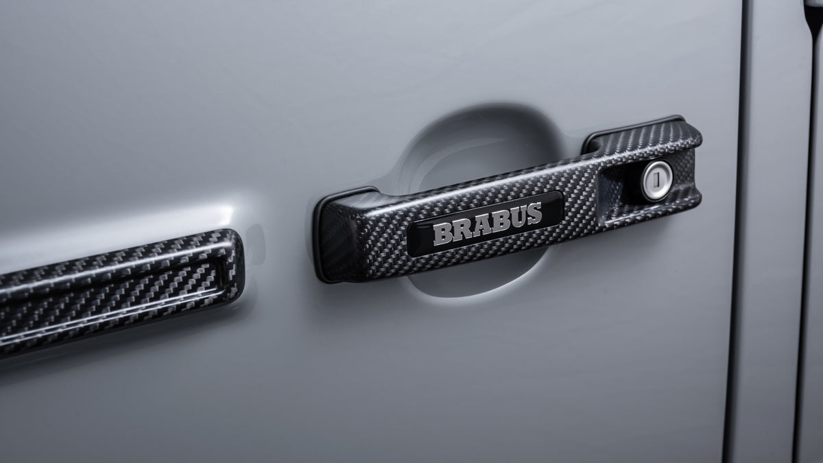 BRABUS carbon door handles with logos Mercedes G-Class W463A