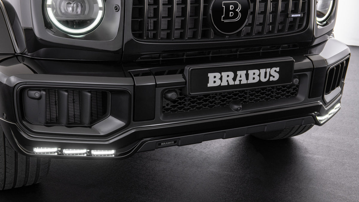 BRABUS front fascia attachment on Mercedes-AMG G63 W465