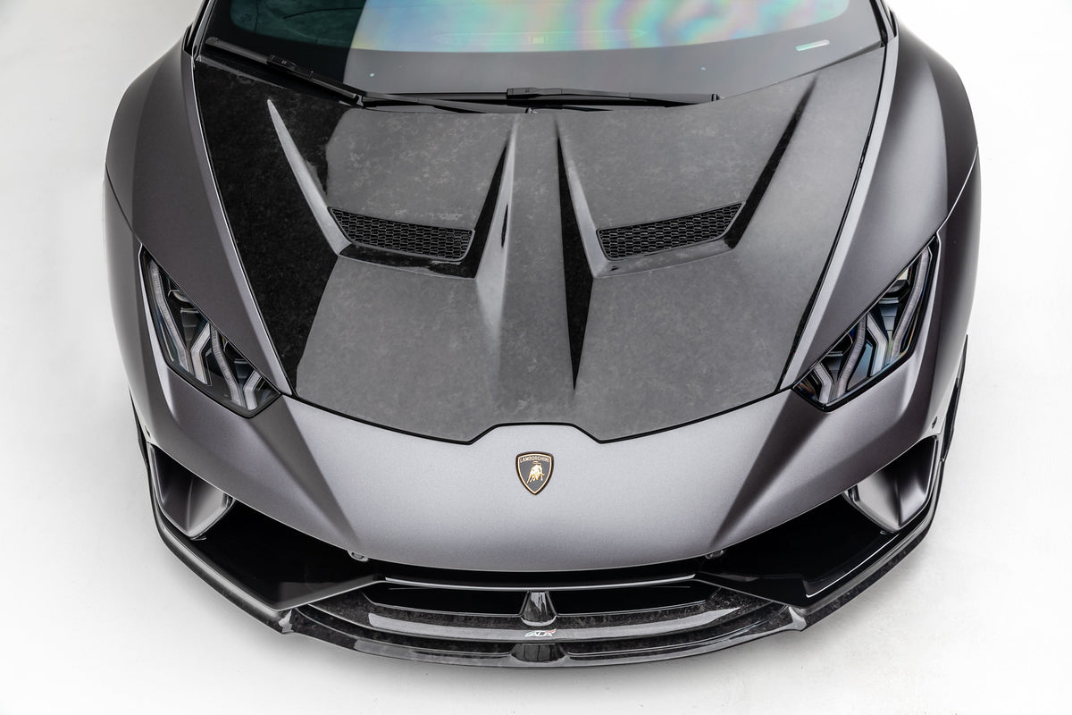 Vorsteiner Vicenza Edizione Aero Bonnet Carbon Matrix Glossy Huracan Performante