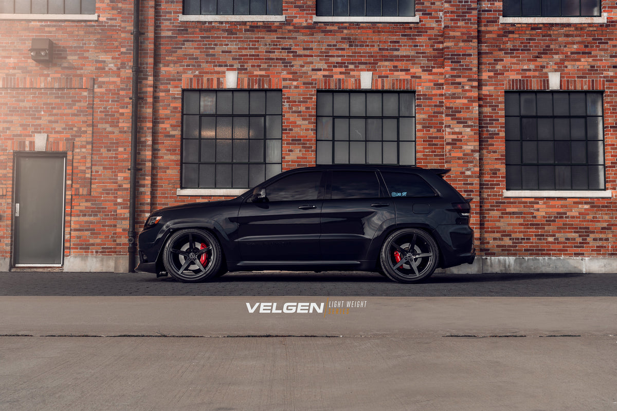 20" Velgen Classic5 V2 Gloss Black 20x10.5 Wheels Rims Fits Jeep Grand Cherokee
