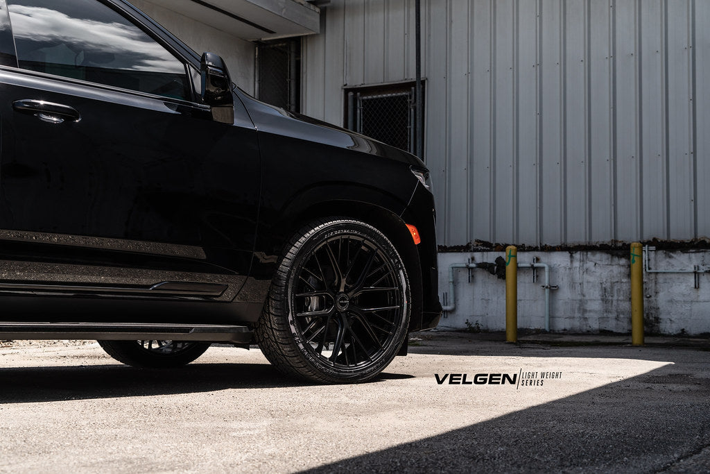 24" Velgen VFF-12 Black Forged Wheels Rims Fits 2015-2023 GMC Yukon Denali