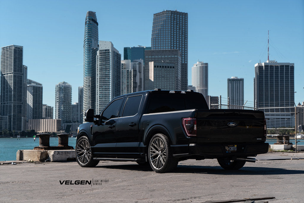 24" Velgen VFF-12 Gunmetal 24x10 Forged Wheels Rims Fits 2015-2023 Ford F150
