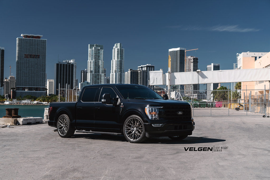 24" Velgen VFF-12 Gunmetal 24x10 Forged Wheels Rims Fits 2015-2023 Ford F150