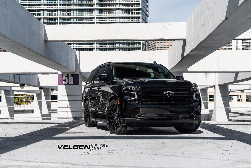 24" Velgen VFF-12 Black Forged Wheels Rims Fits 2015-2023 GMC Yukon Denali