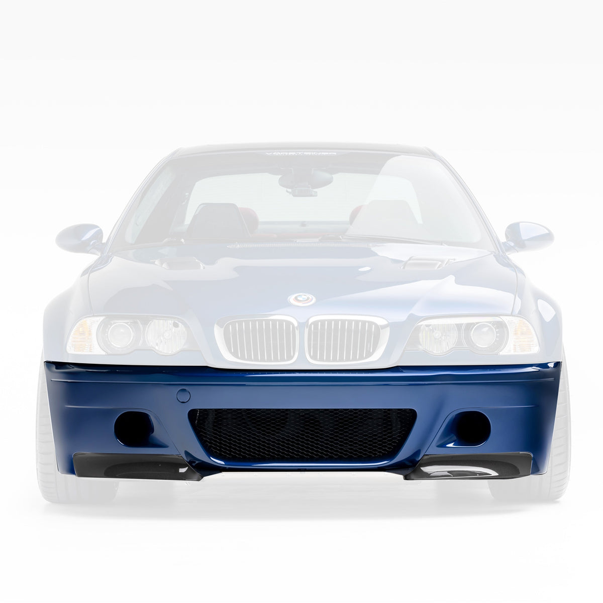 Vorsteiner Front Bumper with 2 Piece Splitter for BMW M3 E46 - view 2