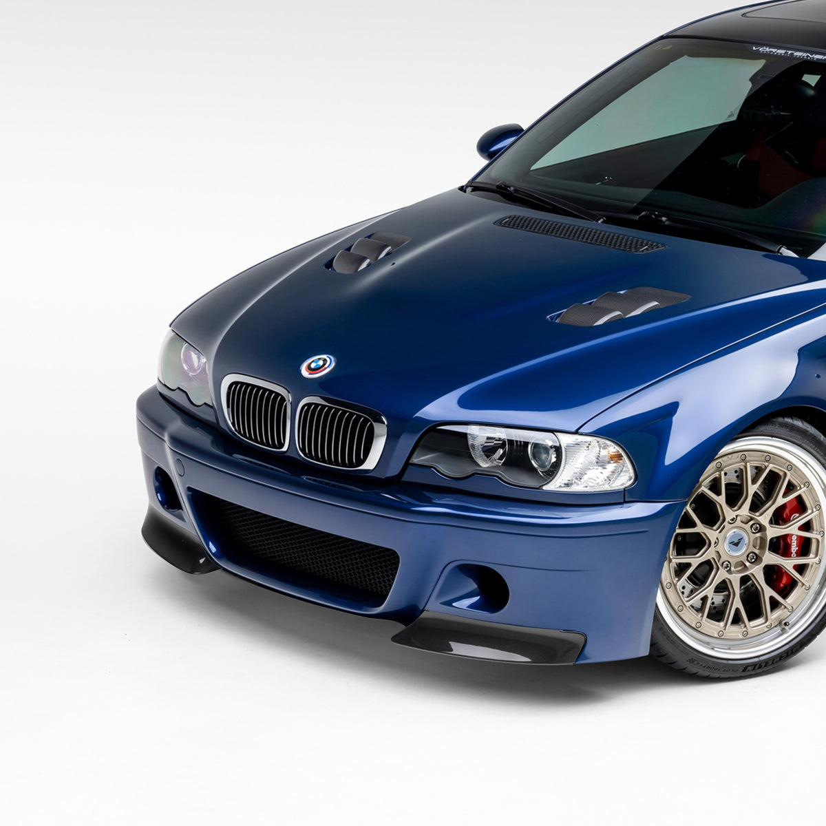 Vorsteiner Front Bumper with 2 Piece Splitter for BMW M3 E46 - view 3