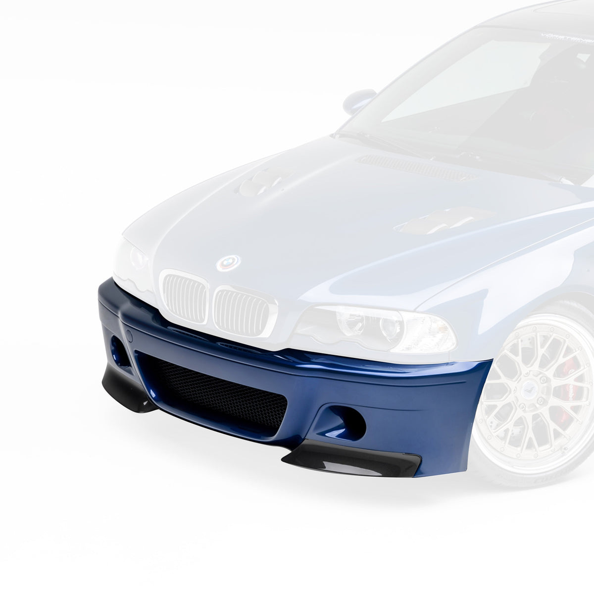Vorsteiner Front Bumper with 2 Piece Splitter for BMW M3 E46 - view 4