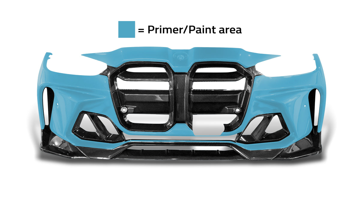 Vorsteiner Front Bumper (Compatible with ACC radar) for BMW M3 / M4 G80 / G82 / G83 - view 8