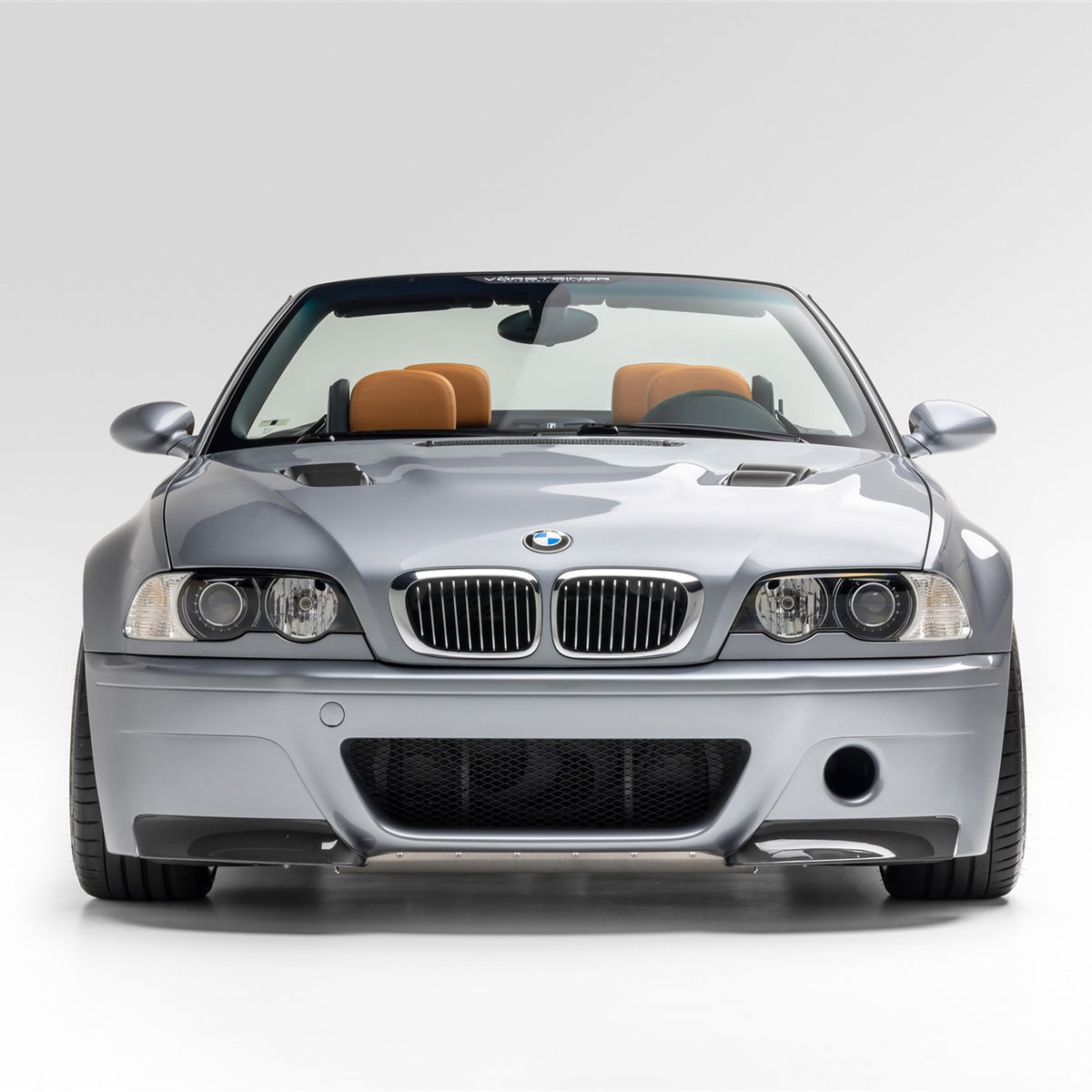 Vorsteiner Front Bumper Primered w/ 2 Piece Splitter for BMW M3 E46 - view 3