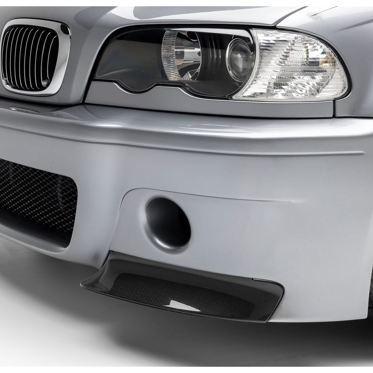 Vorsteiner Front Bumper Primered w/ 2 Piece Splitter for BMW M3 E46 - view 6