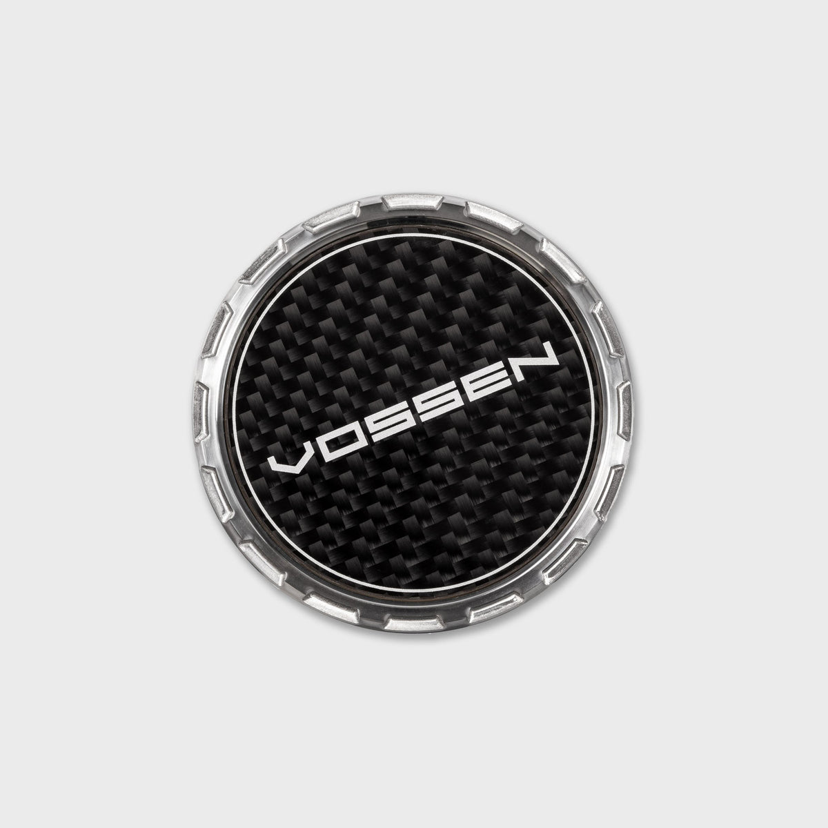 Vossen Classic Carbon Billet Sport center cap Gloss Clear / Twill Weave Carbon Insert – view 1