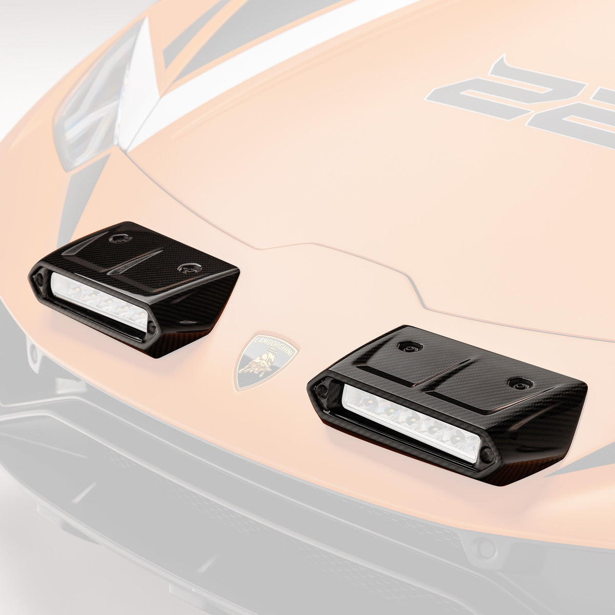 Vorsteiner Fog Light Cover for Lamborghini Huracan Sterrato - view 2