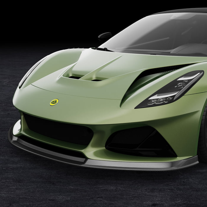 Vorsteiner Aero Carbon Fiber Front Spoiler 2x2 Glossy Fits Lotus Emira