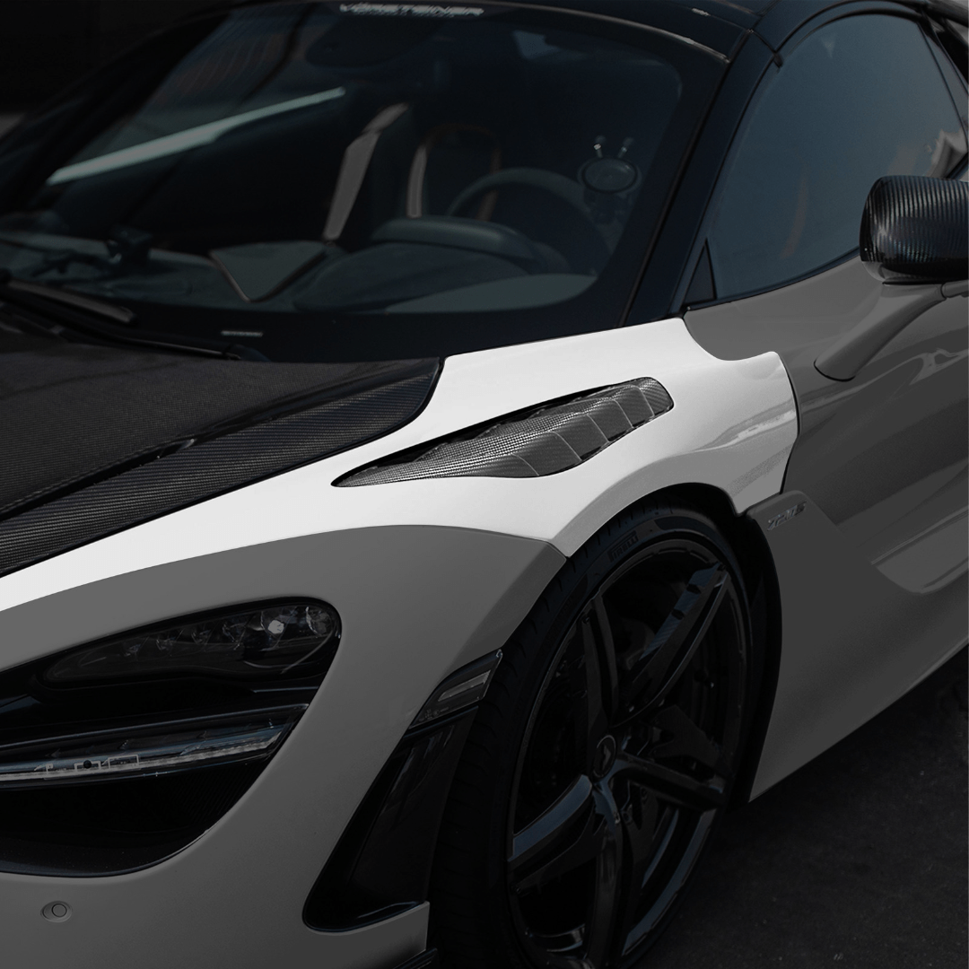 Vorsteiner Front Fenders w/ Integrated Vents (Spyder Version) for McLaren 720S - view 2