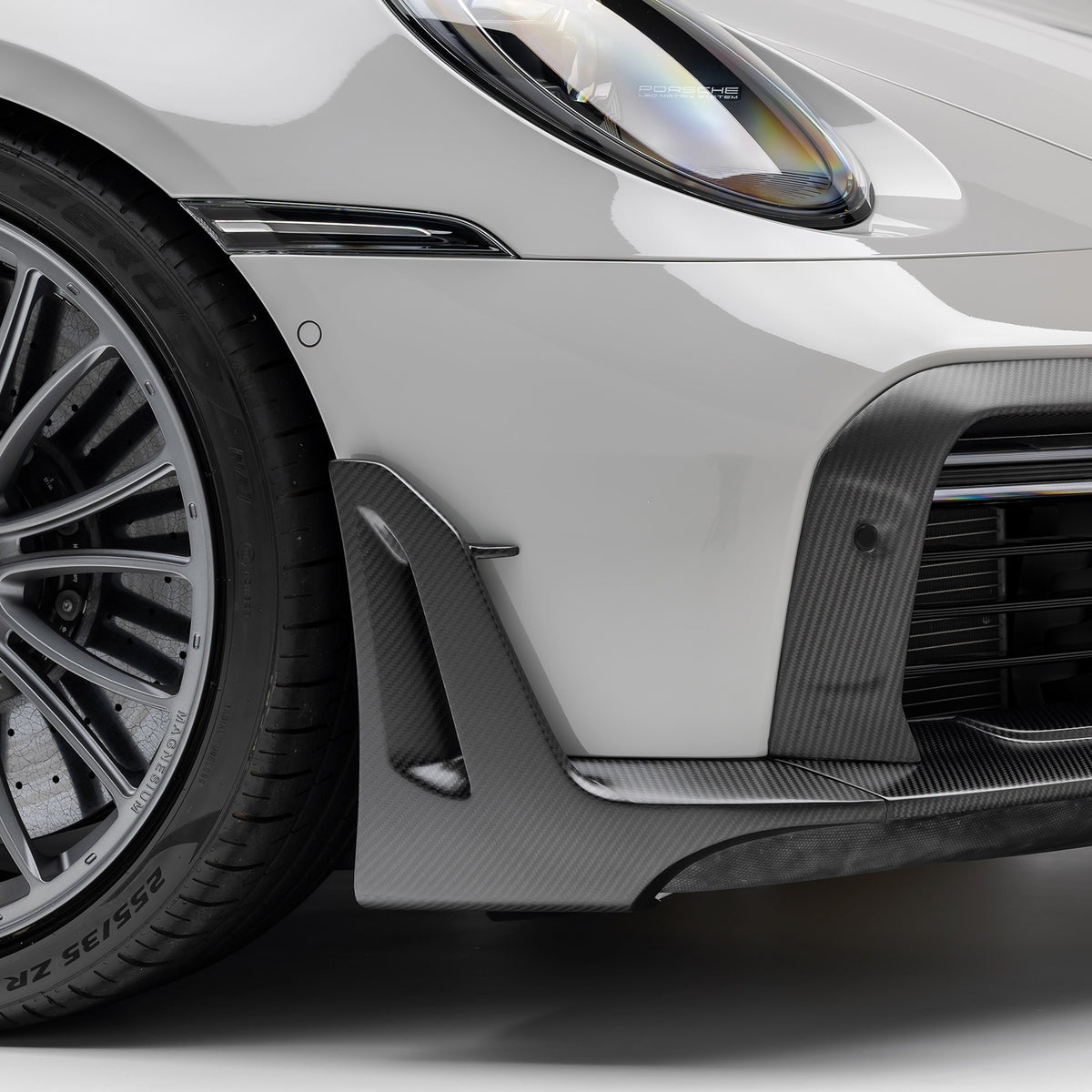 Vorsteiner Front Spoiler Winglets for Porsche 911 Turbo / Turbo S - view 3