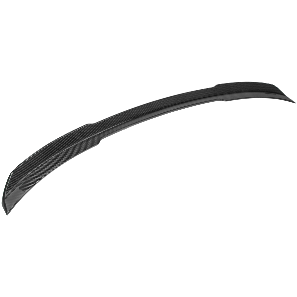 Urban carbon fiber lower rear lip spoiler on Audi RS6 C8