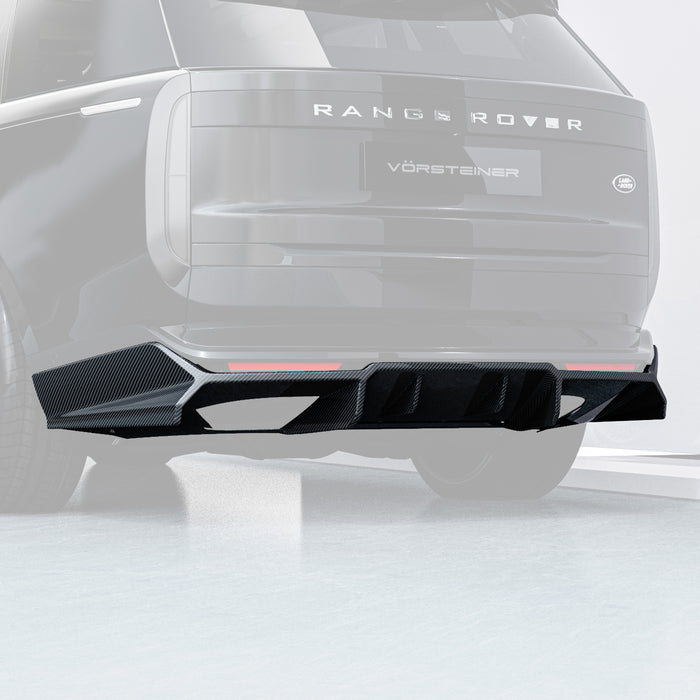 Vorsteiner Kensington Carbon Fiber Rear Diffuser 2x2 Satin Fits Range Rover L460