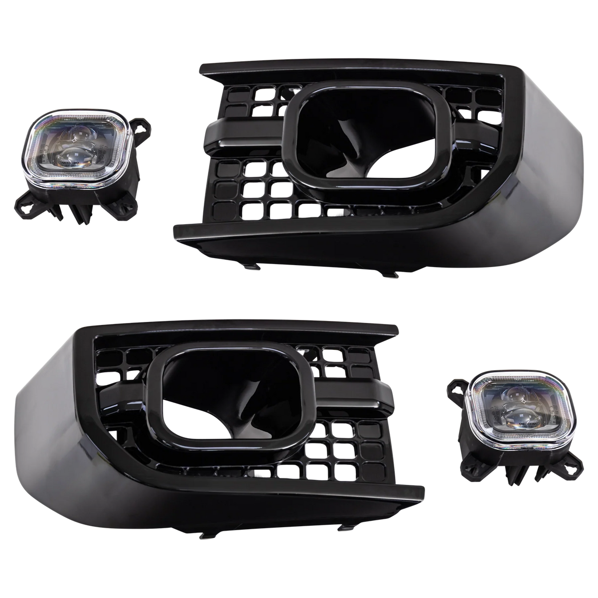 Urban Defender bumper intake assembly detail