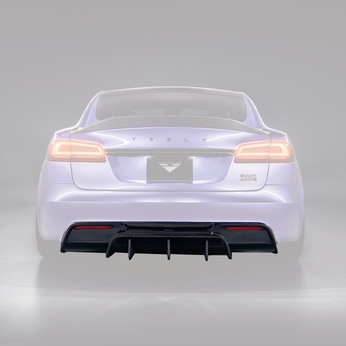 Vorsteiner Rear Diffuser for Tesla Model S Plaid - view 2