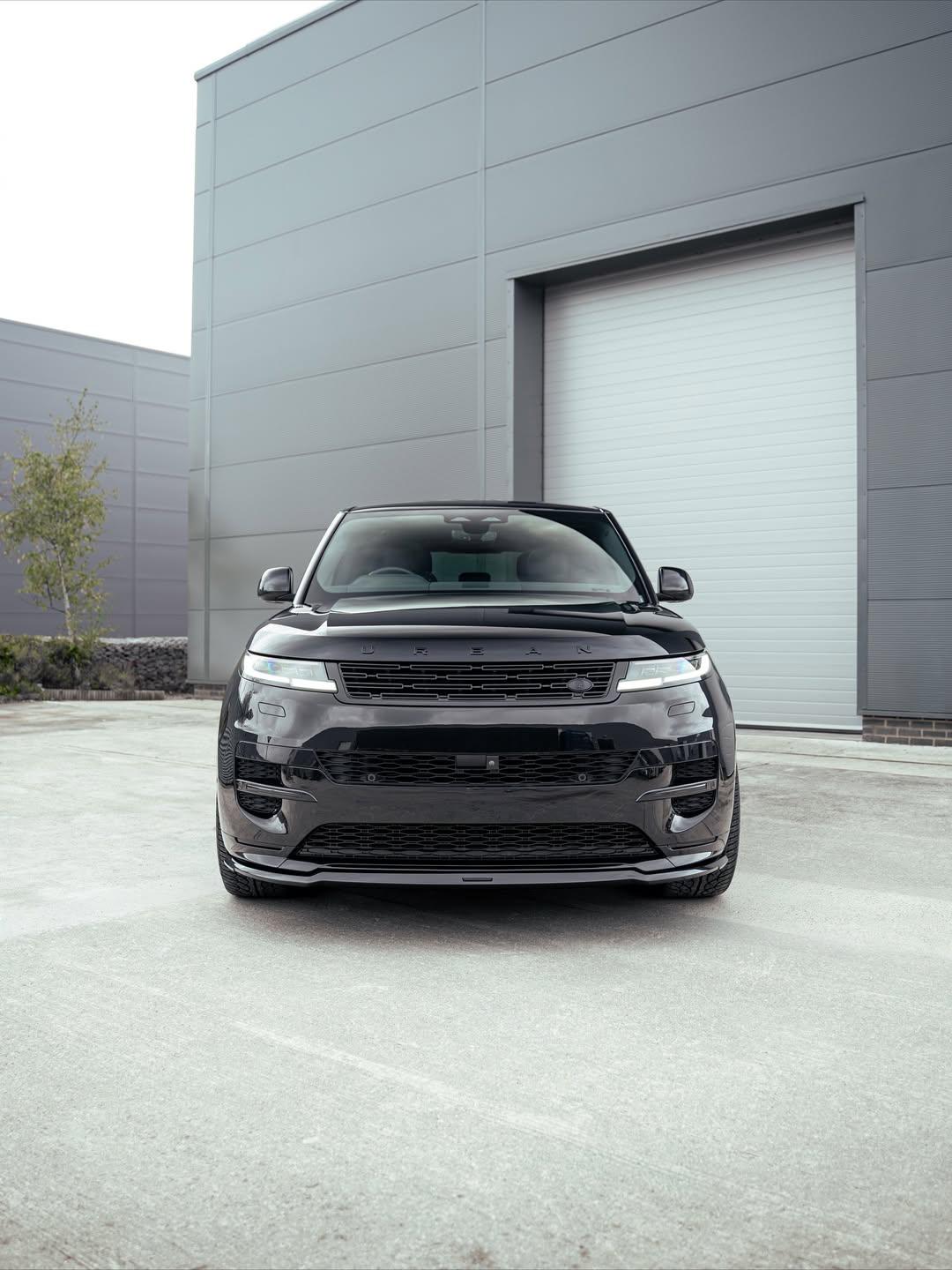 Range Rover Sport L461 with Urban gloss black front bumper splitter