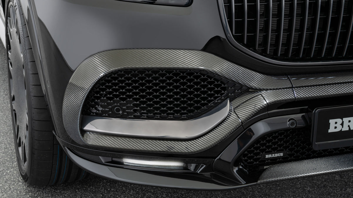 BRABUS carbon front fascia attachments for Mercedes-Maybach GLS600