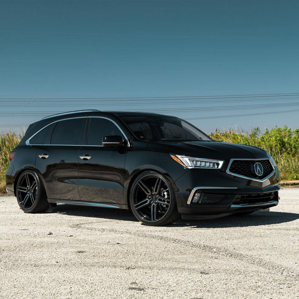 20" Vossen HF1 Black 20x9 20x10 1258 Concave Wheels Rims Fits BMW F82 M4