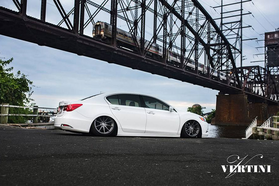 19" VERTINI RF1.1 19X8.5 TITANIUM FORGED CONCAVE WHEELS RIMS FITS ACURA TL