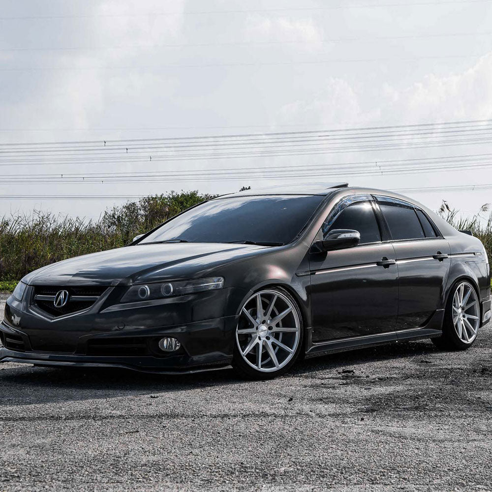 20" Vossen VFS-1 Silver 20x9 20x9.5 Wheels Rims Fits Lexus IS200 IS250 IS350