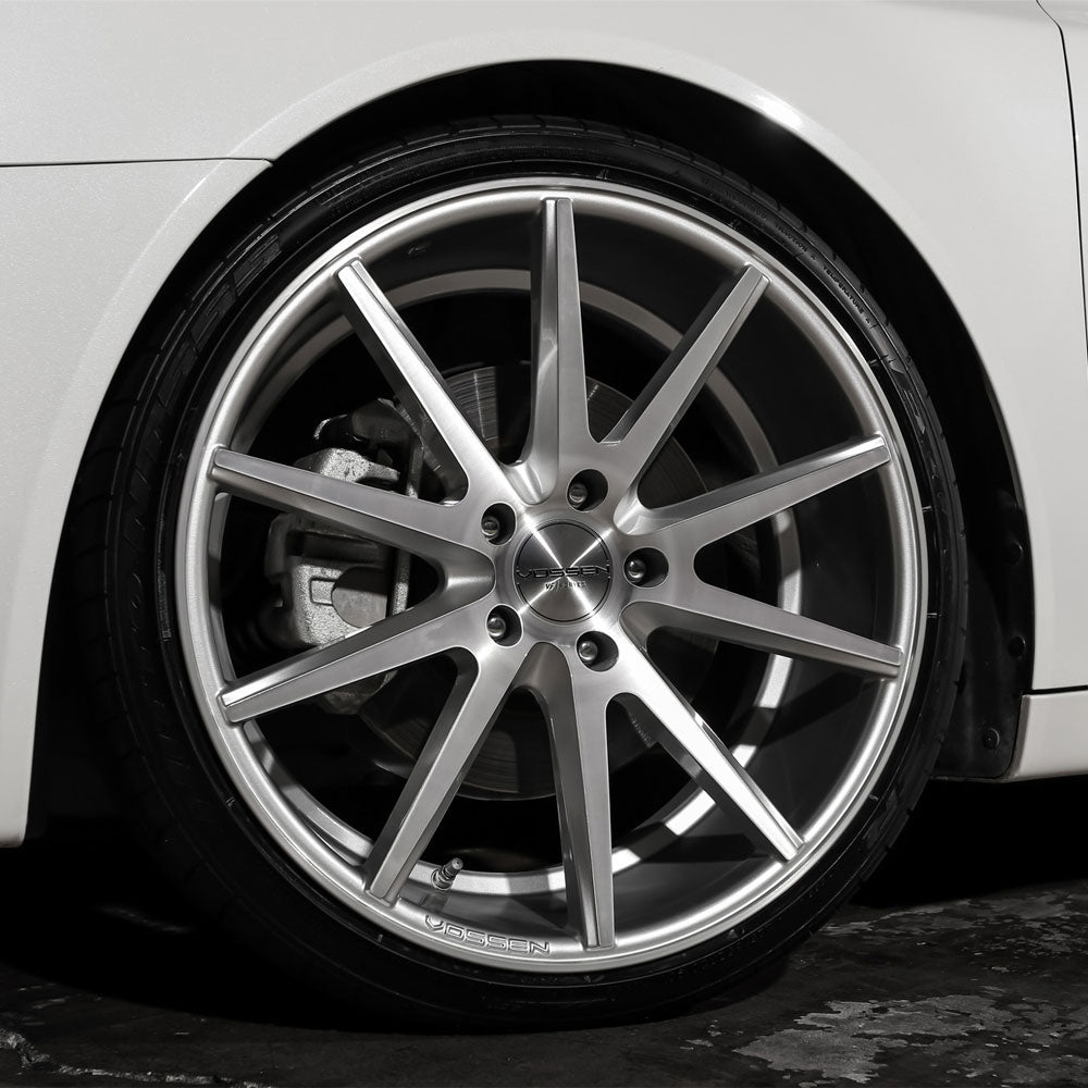 22" Vossen VFS-1 Silver 22x9 22x11 Forged Wheels Rims Fits Chevrolet Camaro