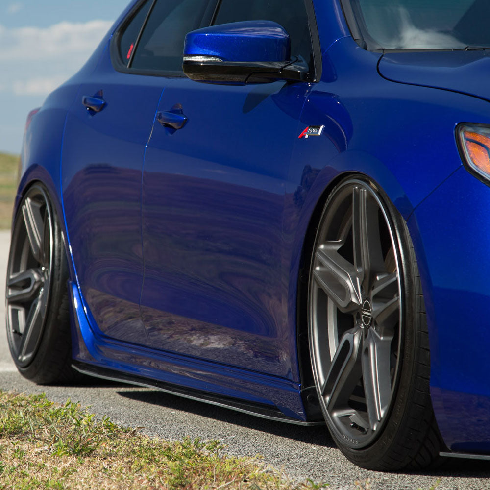 20" Vossen HF1 Grey 20x9 20x9 1233 Concave Wheels Rims Fits Acura TL