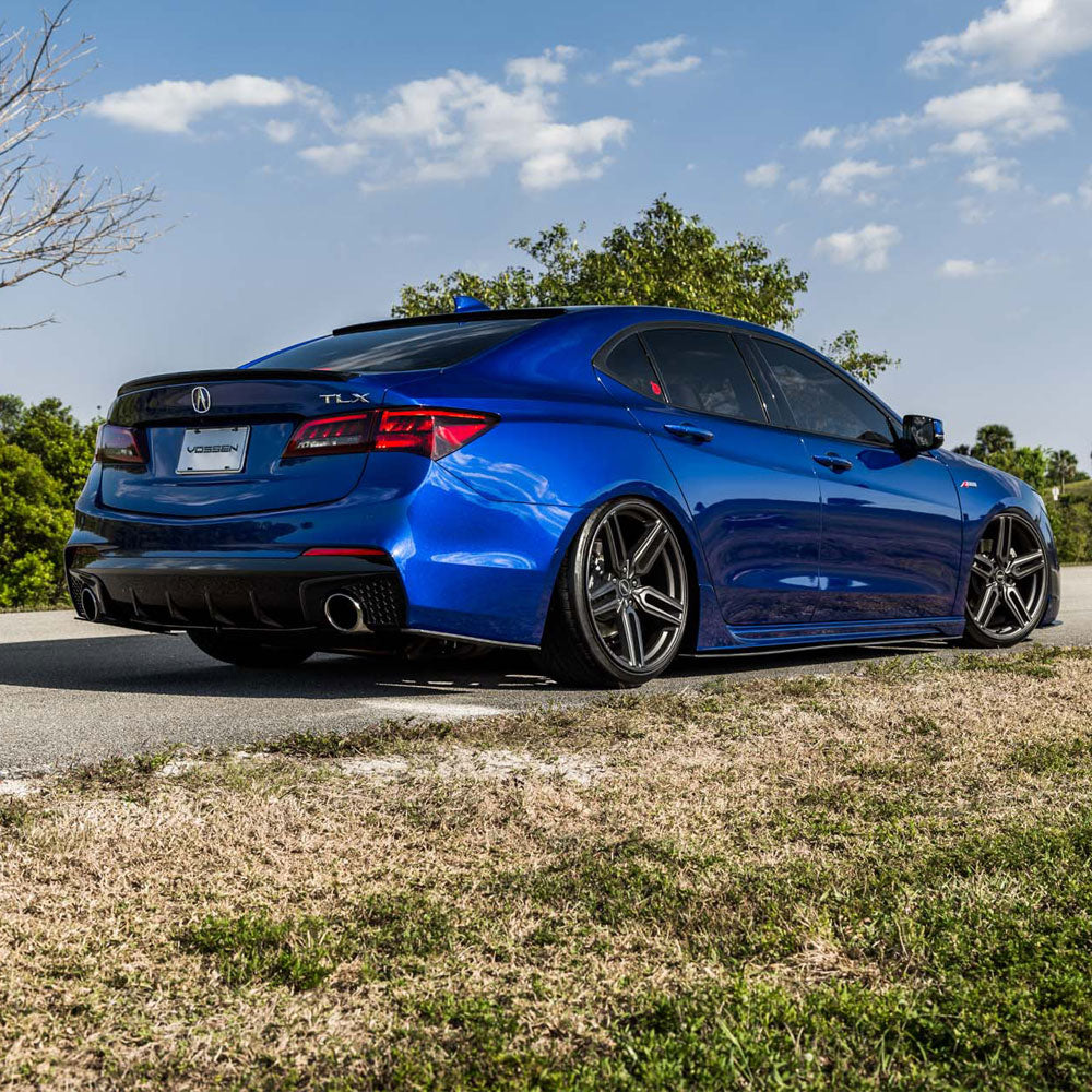 19" Vossen HF1 Grey 19x9 19x10.5 1197 Concave Wheels Rims Fits Nissan 370Z