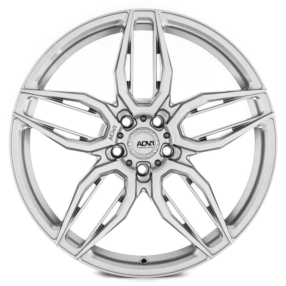 20" ADV1 ADV005 Silver 20x9 20x11 Concave Wheels Rims Fits Chevrolet Camaro