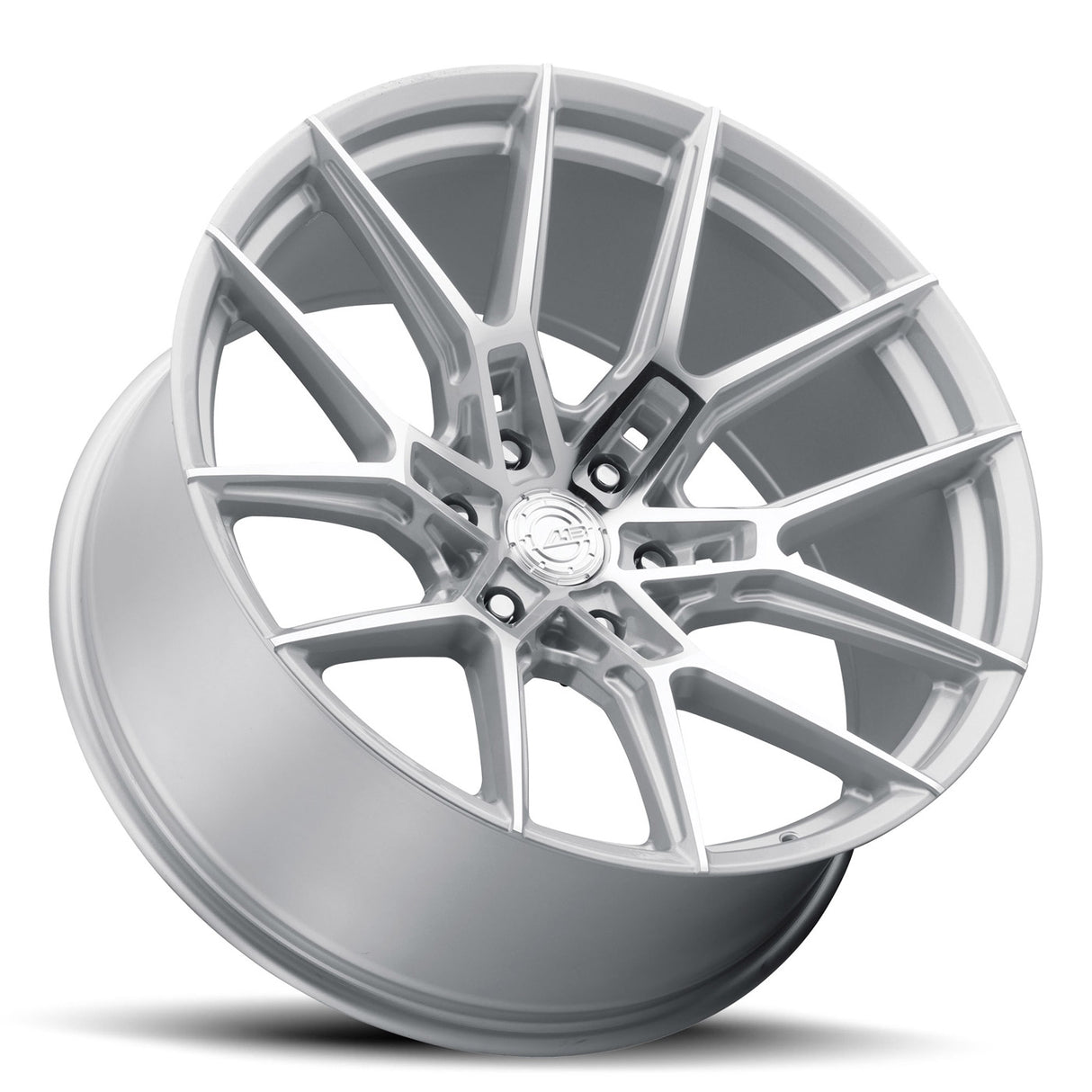 24" AL13 FR66 Silver 24x10 Concave Wheels Rims Fits RAM 1500 TRX
