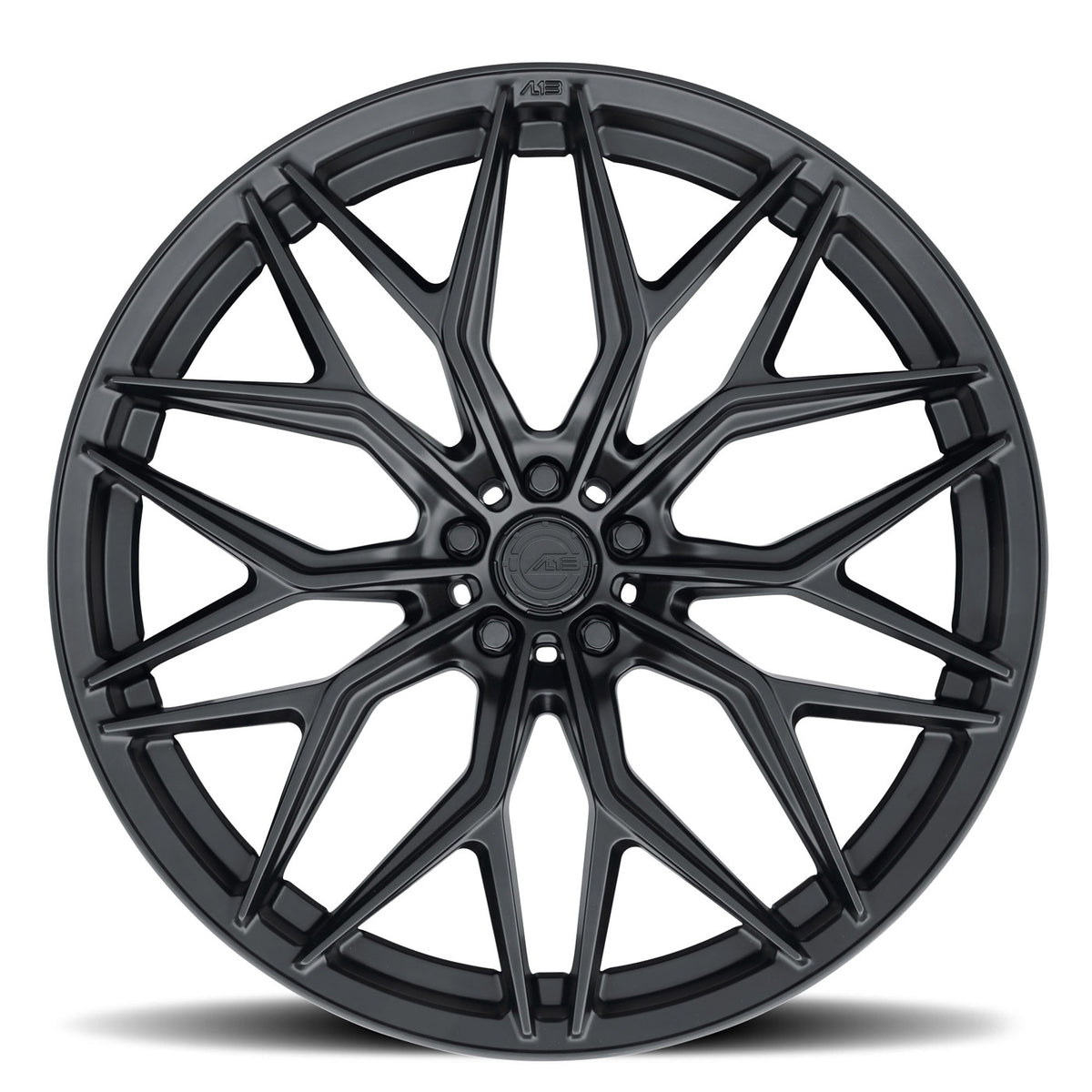 22" AL13 FR80 Black 22x9 22x10.5 Concave Wheels Fits BMW 640 650 Gran Coupe