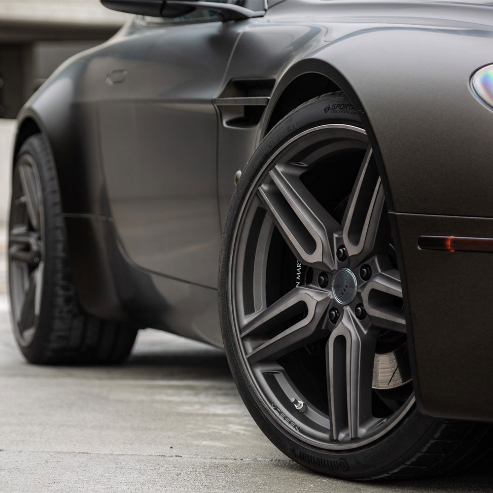 20" Vossen HF1 Grey 20x9 20x10 1091 Concave Wheels Rims Fits Cadillac CTS V Coup