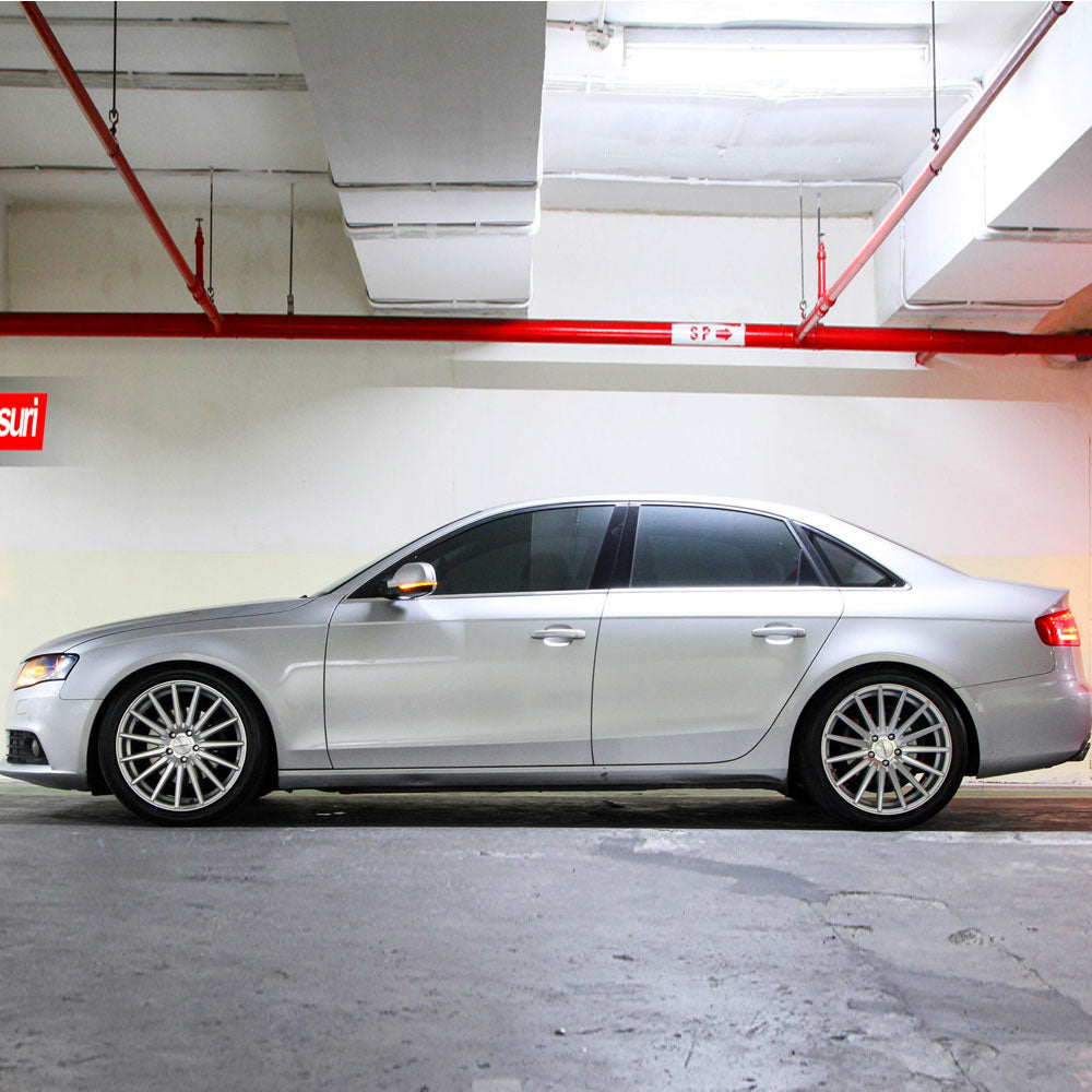 19" Vossen VFS-2 Silver 19x8.5 19x10 Forged Wheels Rims Fits BMW F10 528 535 550